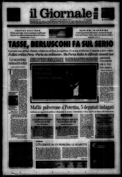 Il giornale : quotidiano del mattino